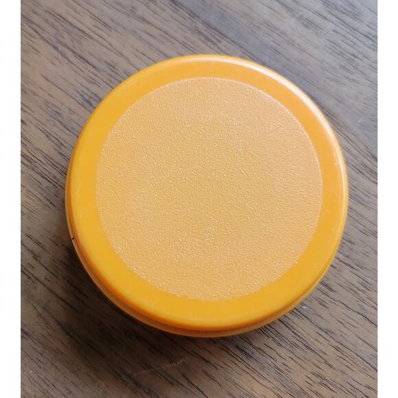 Vintage Stanhome Orange Tuckaway Collapsible Telescoping Travel Cup & Pill Box - Picture 2 of 6